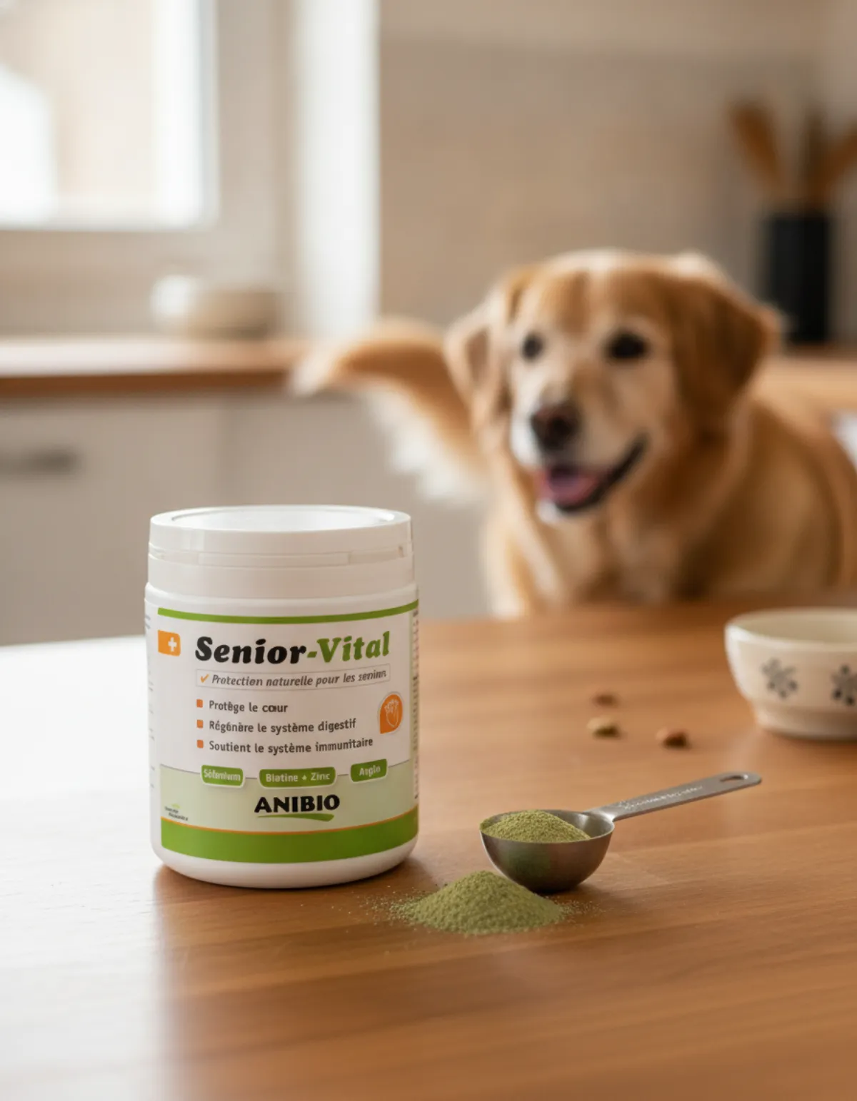 Anibio Senior-Vital : mon avis sur cette poudre senior