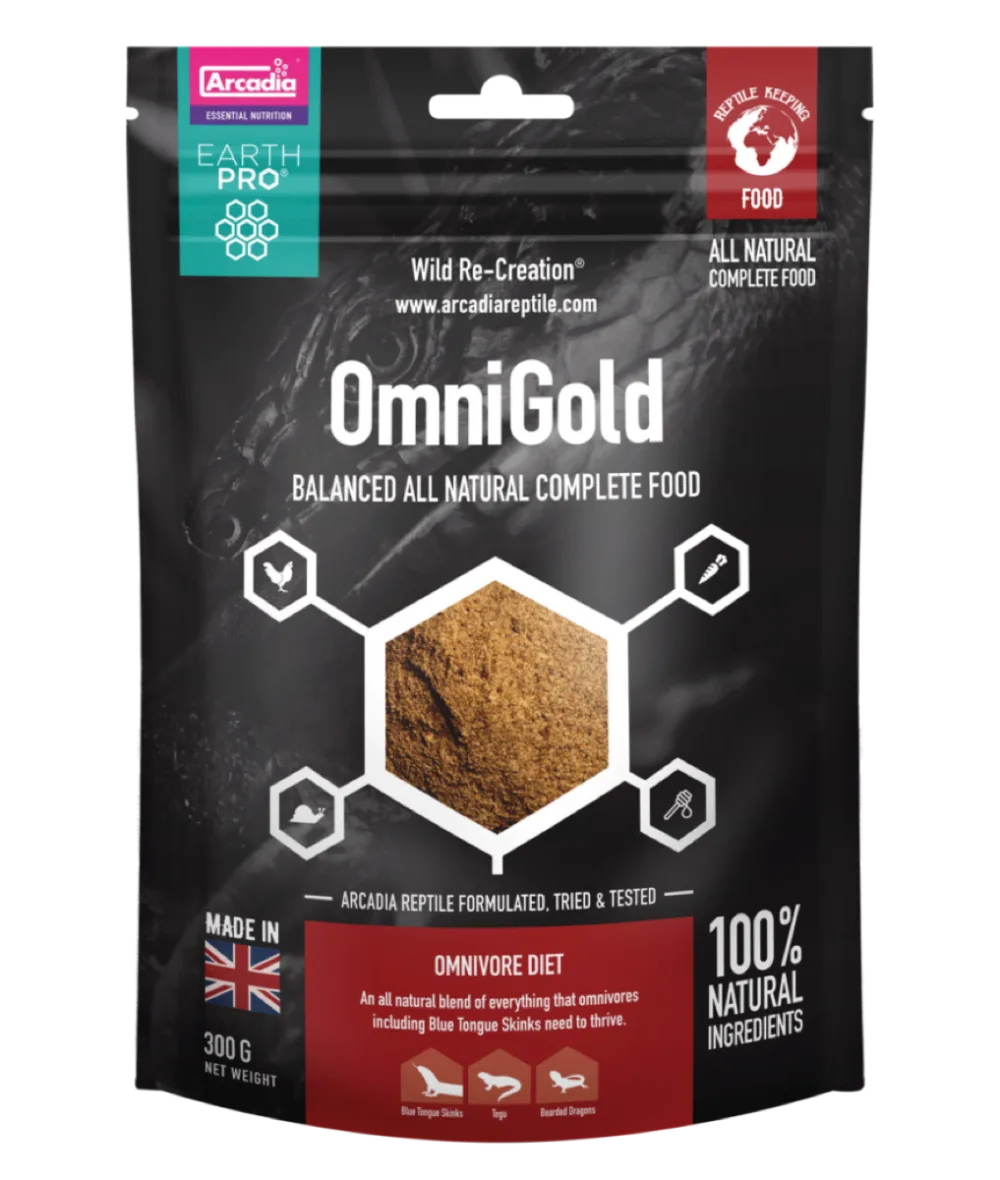 Arcadia OmniGold : mon avis sur cet aliment pour reptiles omnivores