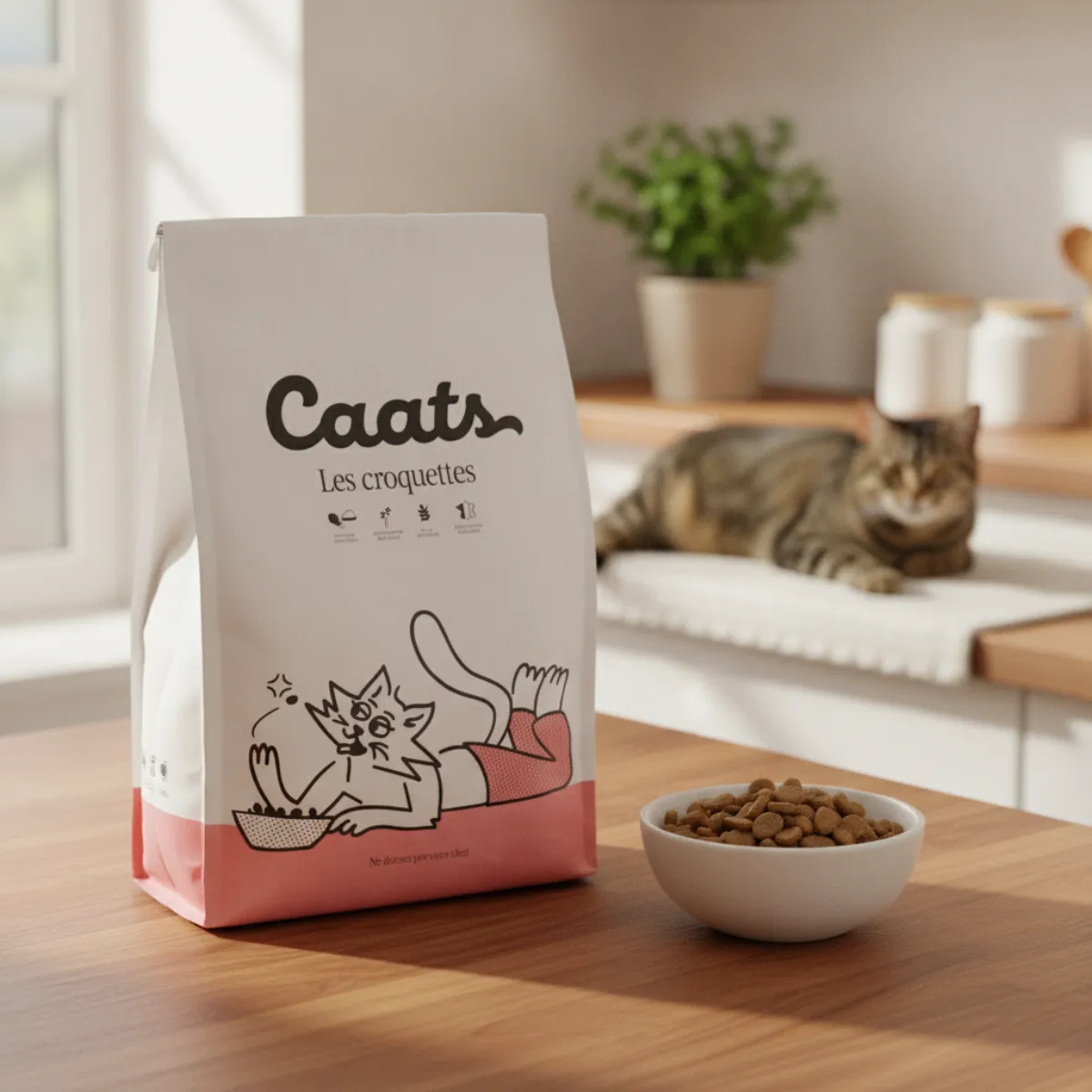 Caats Croquettes Stérilisé Saumon : mon avis