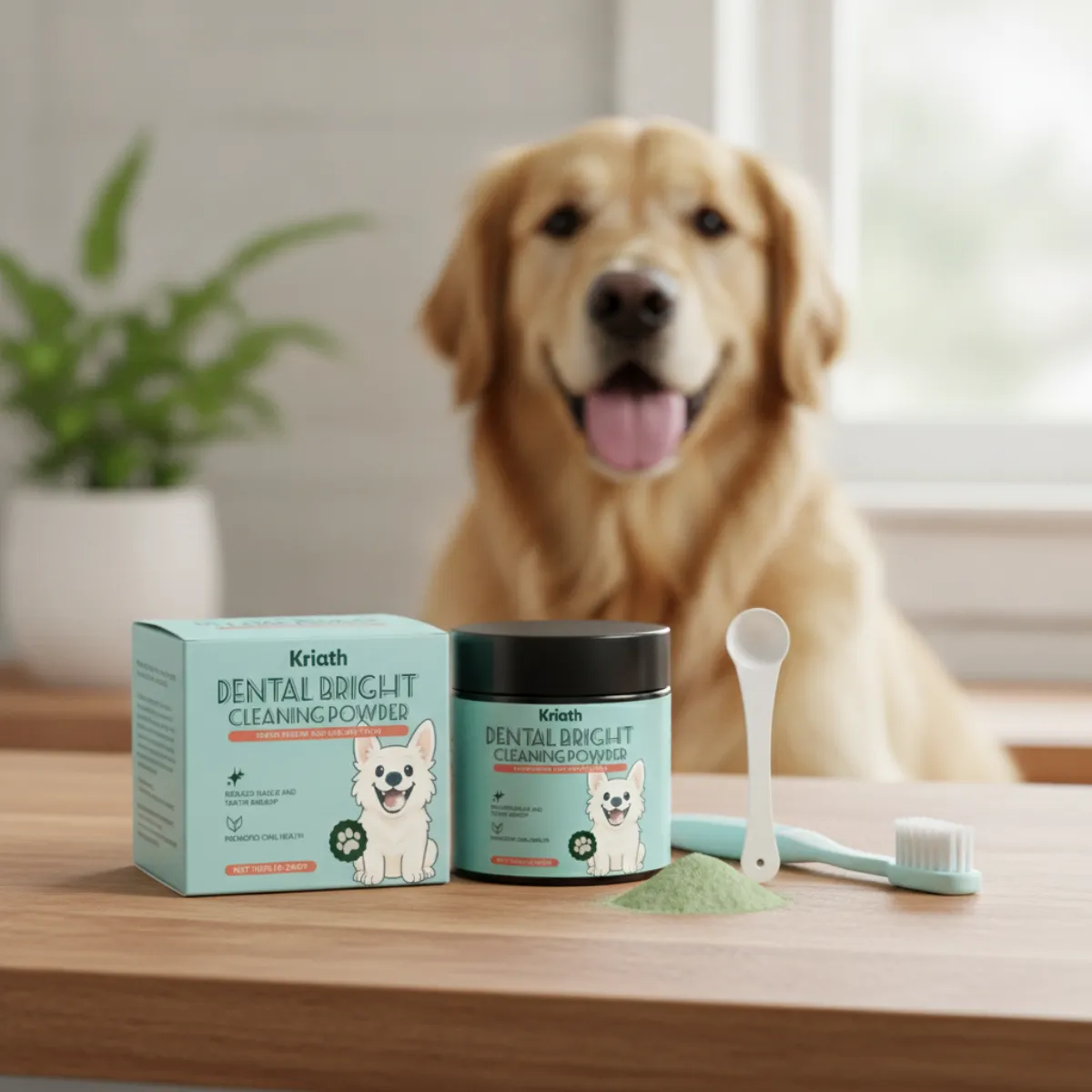 Kriath Dental Bright Cleaning Powder : mon avis (chien)